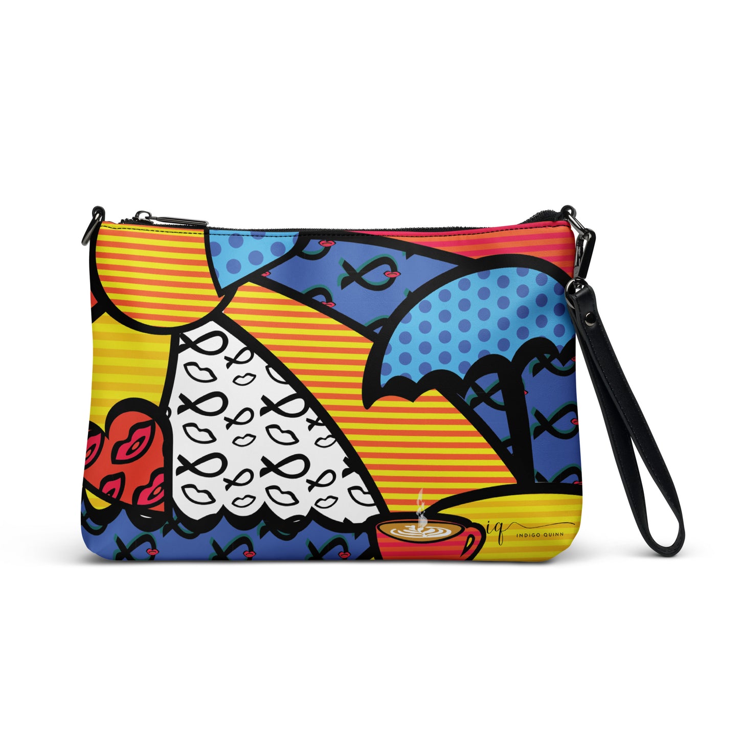 Rainbow Happy Beach Clutch/Shoulder Go Bag