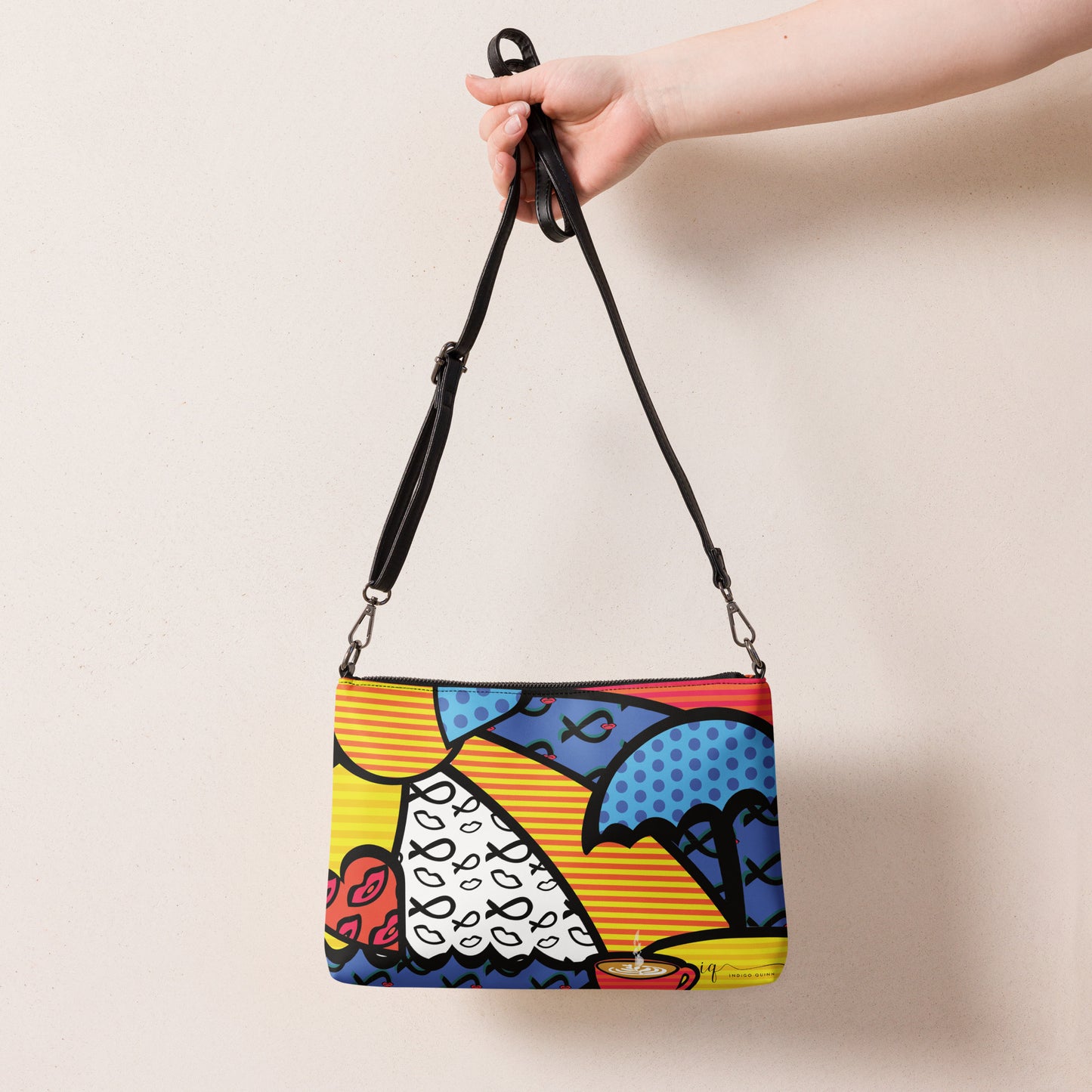 Rainbow Happy Beach Clutch/Shoulder Go Bag