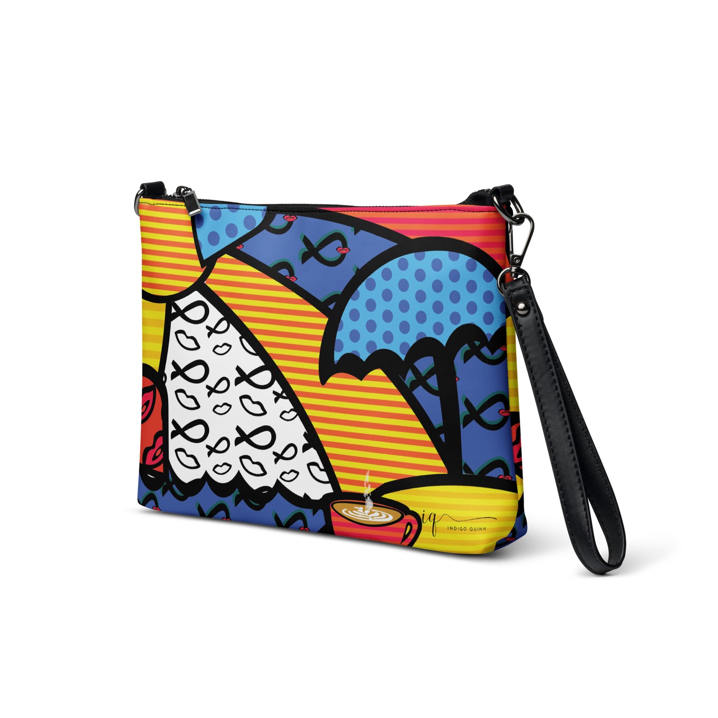 Rainbow Happy Beach Clutch/Shoulder Go Bag