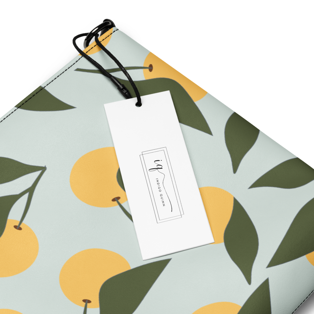 French Country Lemons Clutch/Shoulder Go Bags