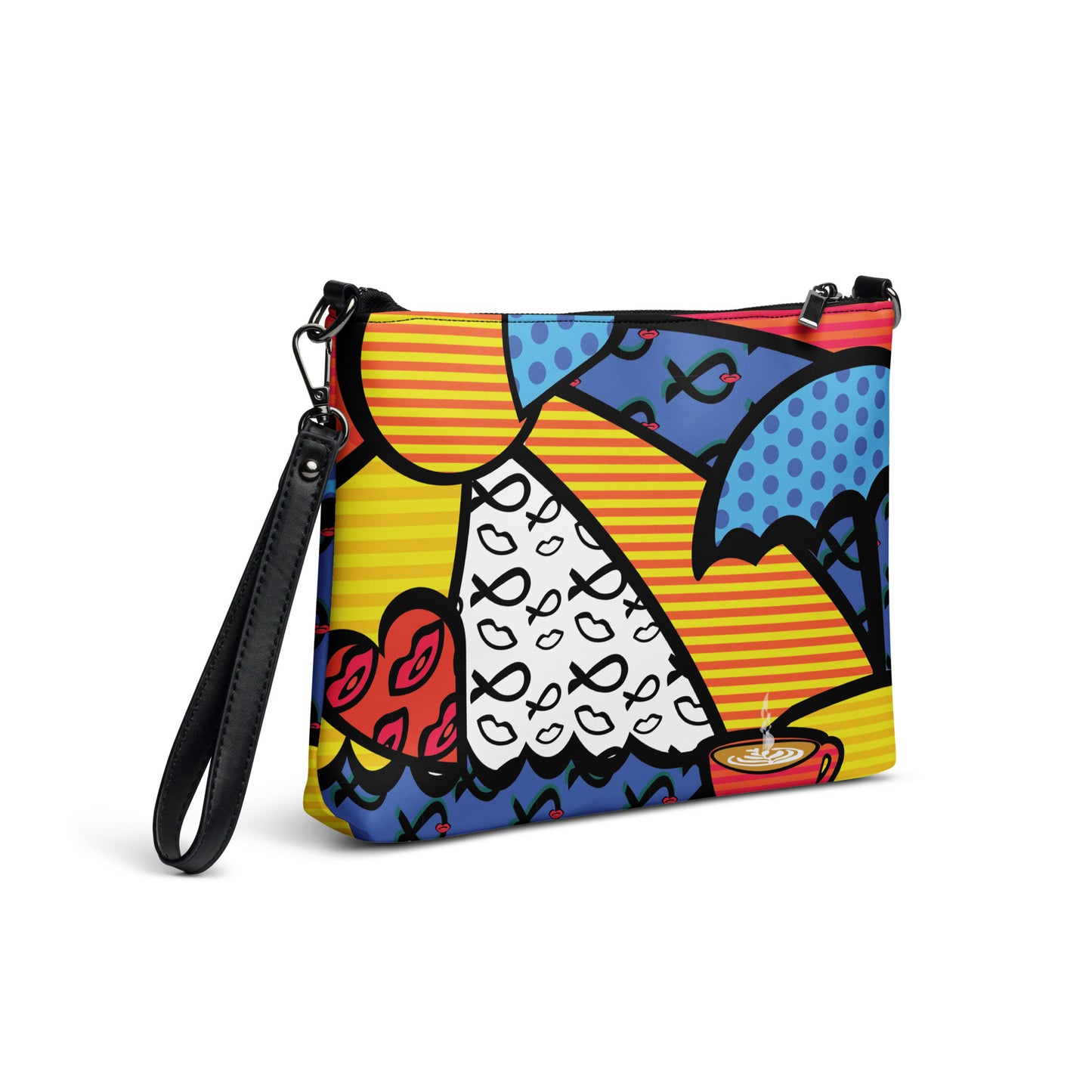 Rainbow Happy Beach Clutch/Shoulder Go Bag